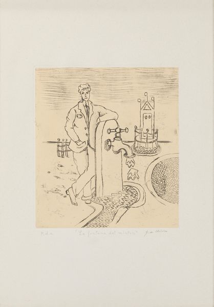 Giorgio de Chirico : La fontana del mistero  - Asta Grafica e Multipli d'Autore - Associazione Nazionale - Case d'Asta italiane