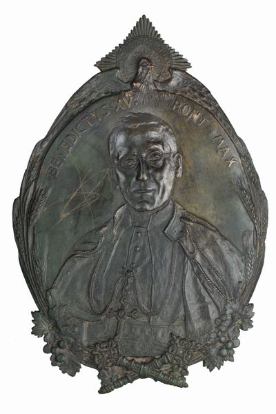 Due oggetti commemorativi del Pontificato di Papa Benedetto XV (1914-1922)  - Asta Cuprum. Reloaded. Bronzetti dal Medioevo all'800 - Associazione Nazionale - Case d'Asta italiane