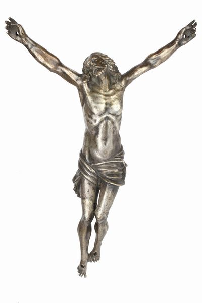 Cristo vivo  - Asta Cuprum. Reloaded. Bronzetti dal Medioevo all'800 - Associazione Nazionale - Case d'Asta italiane