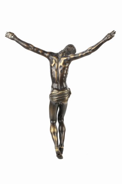 Jean de Boulogne (Giambologna), nei modi di, : Cristo  - Asta Cuprum. Reloaded. Bronzetti dal Medioevo all'800 - Associazione Nazionale - Case d'Asta italiane