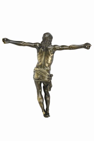 Pietro Tacca, Scuola di : Cristo vivo  - Asta Cuprum. Reloaded. Bronzetti dal Medioevo all'800 - Associazione Nazionale - Case d'Asta italiane