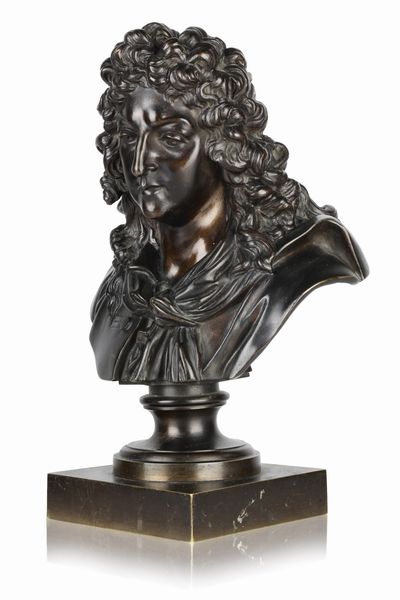 Busto di Jean Racine (1639-1699)  - Asta Cuprum. Reloaded. Bronzetti dal Medioevo all'800 - Associazione Nazionale - Case d'Asta italiane