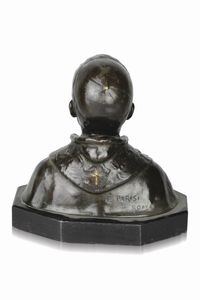 Due oggetti commemorativi del Pontificato di Papa Benedetto XV (1914-1922)  - Asta Cuprum. Reloaded. Bronzetti dal Medioevo all'800 - Associazione Nazionale - Case d'Asta italiane