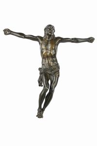 Pietro Tacca, Scuola di : Cristo vivo  - Asta Cuprum. Reloaded. Bronzetti dal Medioevo all'800 - Associazione Nazionale - Case d'Asta italiane