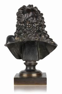 Busto di Jean Racine (1639-1699)  - Asta Cuprum. Reloaded. Bronzetti dal Medioevo all'800 - Associazione Nazionale - Case d'Asta italiane