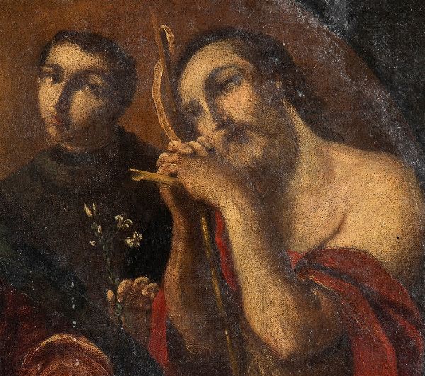 Vergine Maria e santi - Italia, XVIII secolo  - Asta Mobili e Oggetti d'Arte dal XVII all'inizio del XX Secolo - Associazione Nazionale - Case d'Asta italiane