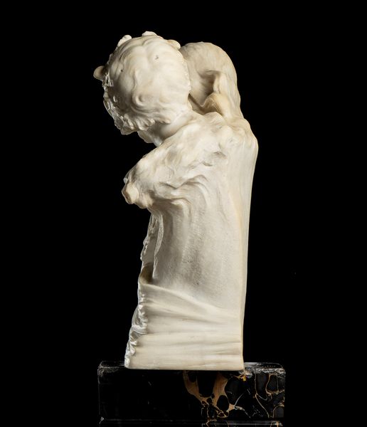 Scultura in marmo statuario e portoro raffigurante Pan e Selene - Italia, XIX secolo  - Asta Mobili e Oggetti d'Arte dal XVII all'inizio del XX Secolo - Associazione Nazionale - Case d'Asta italiane