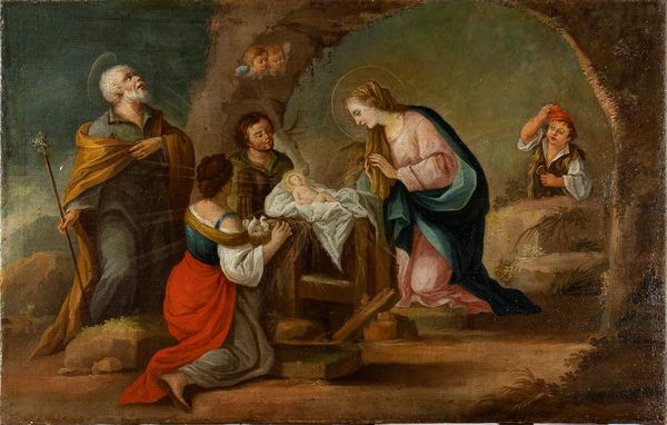 Natività  - scuola napoletana del XVIII secolo  - Asta Mobili e Oggetti d'Arte dal XVII all'inizio del XX Secolo - Associazione Nazionale - Case d'Asta italiane