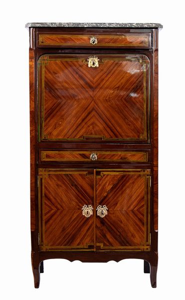 Secretaire Luigi XV in ebano - Francia, 1770-1780 circa, firmato P. PLÉE  - Asta Mobili e Oggetti d'Arte dal XVII all'inizio del XX Secolo - Associazione Nazionale - Case d'Asta italiane