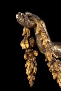 Coppia di putti - Venezia, XIX secolo  - Asta Mobili e Oggetti d'Arte dal XVII all'inizio del XX Secolo - Associazione Nazionale - Case d'Asta italiane