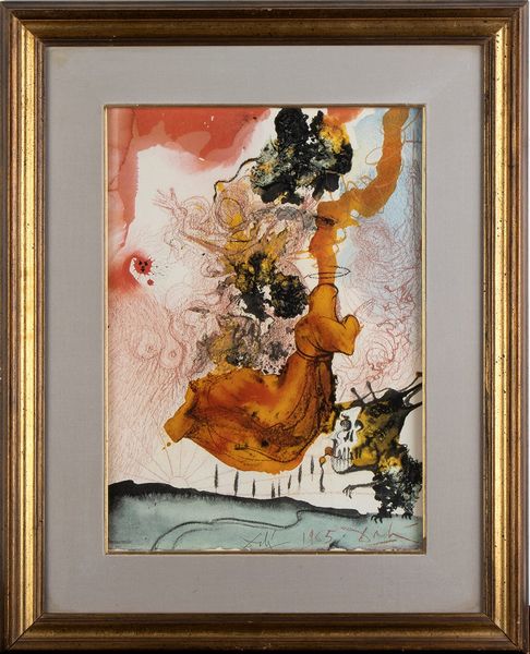 SALVADOR DALI' : Cadaver in sepulchro, 1964  - Asta Smart Auction: Arredi, Dipinti, Sculture e altro a prezzi vantaggiosi - Associazione Nazionale - Case d'Asta italiane