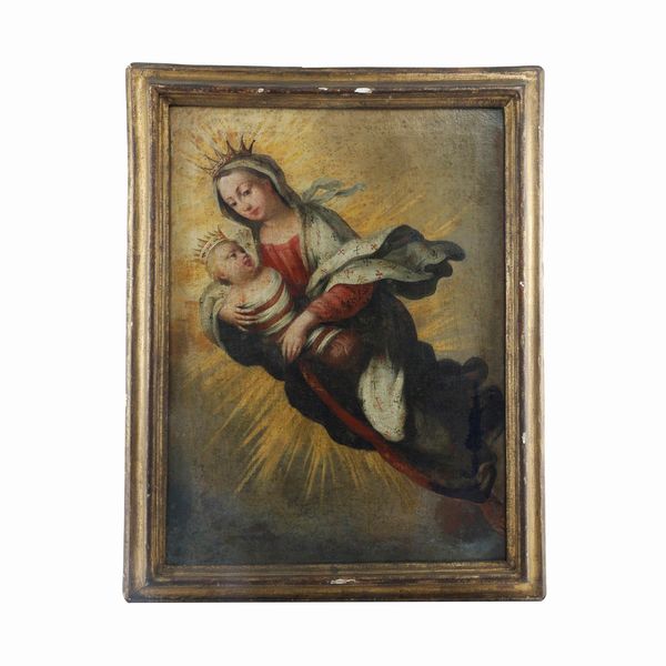 Madonna con Bambino  - Asta Smart Auction: Arredi, Dipinti, Sculture e altro a prezzi vantaggiosi - Associazione Nazionale - Case d'Asta italiane