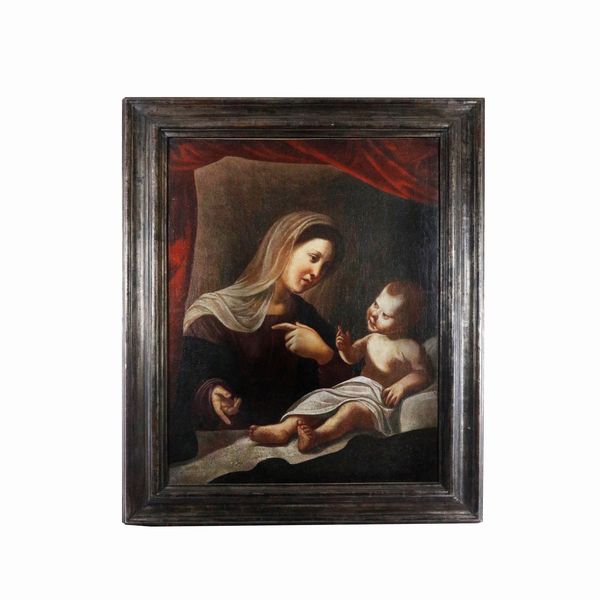 Madonna con Bambino  - Asta Smart Auction: Arredi, Dipinti, Sculture e altro a prezzi vantaggiosi - Associazione Nazionale - Case d'Asta italiane