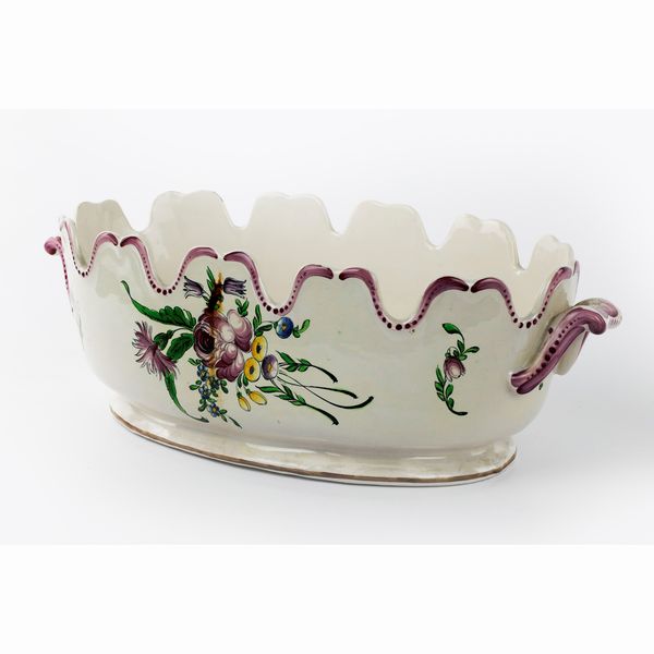 Rinfrescatoio in ceramica bianca  - Asta Smart Auction: Arredi, Dipinti, Sculture e altro a prezzi vantaggiosi - Associazione Nazionale - Case d'Asta italiane