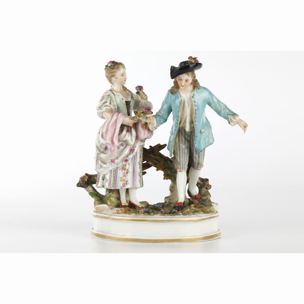 Scena galante scultura in volume  - Asta Smart Auction: Arredi, Dipinti, Sculture e altro a prezzi vantaggiosi - Associazione Nazionale - Case d'Asta italiane