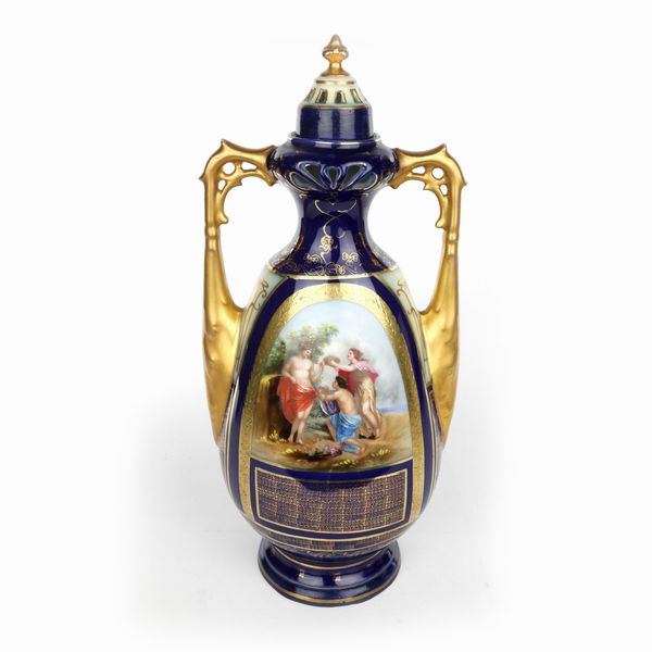 Vaso con coperchio  - Asta Smart Auction: Arredi, Dipinti, Sculture e altro a prezzi vantaggiosi - Associazione Nazionale - Case d'Asta italiane