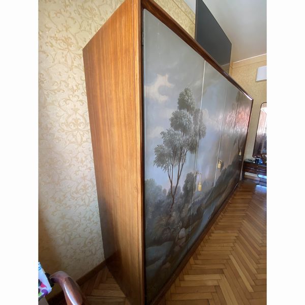 Armadio 4 stagioni in  legno di mogano  - Asta Smart Auction: Arredi, Dipinti, Sculture e altro a prezzi vantaggiosi - Associazione Nazionale - Case d'Asta italiane