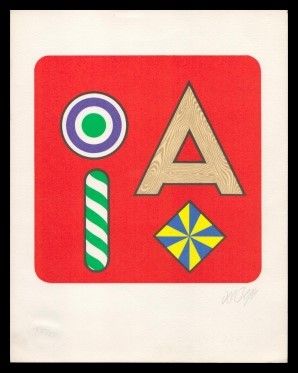 LUCIO DEL PEZZO : Lettera A, 1971  - Asta Smart Auction: Arredi, Dipinti, Sculture e altro a prezzi vantaggiosi - Associazione Nazionale - Case d'Asta italiane