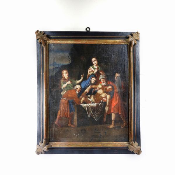 Deposizione di Cristo nel sarcofago  - Asta Smart Auction: Arredi, Dipinti, Sculture e altro a prezzi vantaggiosi - Associazione Nazionale - Case d'Asta italiane