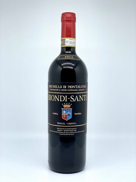 Biondi Santi, Tenuta Greppo Brunello di Montalcino  - Asta Vini e Distillati. D'Annata, Pregiati e da Collezione - Associazione Nazionale - Case d'Asta italiane