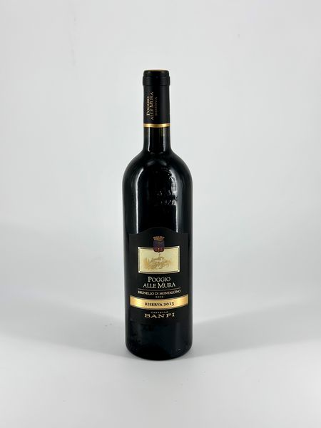 Castello Banfi Poggio alle Mura, Brunello di Montalcino Riserva  - Asta Vini e Distillati. D'Annata, Pregiati e da Collezione - Associazione Nazionale - Case d'Asta italiane