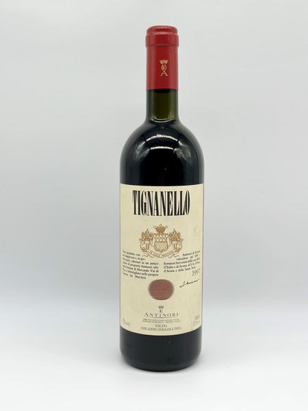 Marchesi Antinori, Tignanello  - Asta Vini e Distillati. D'Annata, Pregiati e da Collezione - Associazione Nazionale - Case d'Asta italiane