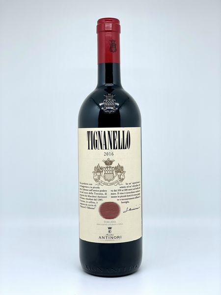 Marchesi Antinori, Tignanello  - Asta Vini e Distillati. D'Annata, Pregiati e da Collezione - Associazione Nazionale - Case d'Asta italiane