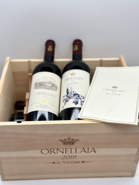 Tenuta dell'Ornellaia Bolgheri Superiore, Ornellaia Vendemmia d'Artista Il Vigore  - Asta Vini e Distillati. D'Annata, Pregiati e da Collezione - Associazione Nazionale - Case d'Asta italiane