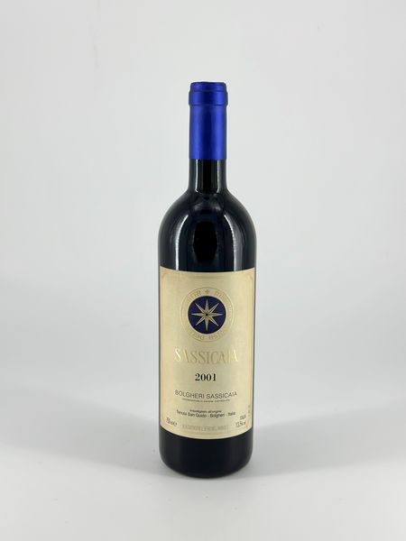 Tenuta San Guido Bolgheri, Sassicaia  - Asta Vini e Distillati. D'Annata, Pregiati e da Collezione - Associazione Nazionale - Case d'Asta italiane