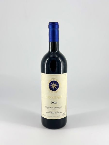 Tenuta San Guido Bolgheri, Sassicaia  - Asta Vini e Distillati. D'Annata, Pregiati e da Collezione - Associazione Nazionale - Case d'Asta italiane