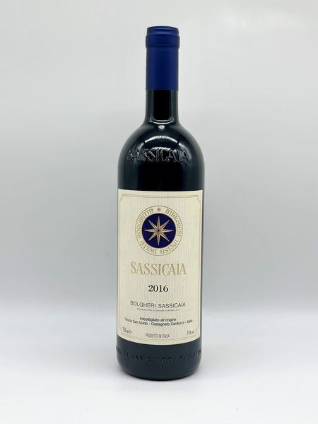 Tenuta San Guido Bolgheri, Sassicaia  - Asta Vini e Distillati. D'Annata, Pregiati e da Collezione - Associazione Nazionale - Case d'Asta italiane