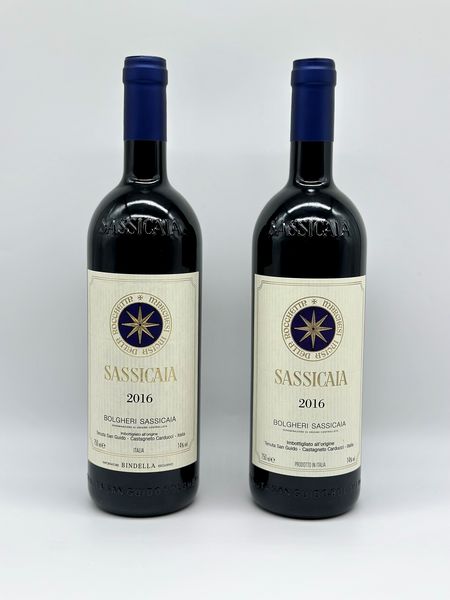 Tenuta San Guido Bolgheri, Sassicaia  - Asta Vini e Distillati. D'Annata, Pregiati e da Collezione - Associazione Nazionale - Case d'Asta italiane