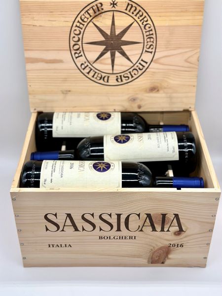 Tenuta San Guido Bolgheri, Sassicaia  - Asta Vini e Distillati. D'Annata, Pregiati e da Collezione - Associazione Nazionale - Case d'Asta italiane