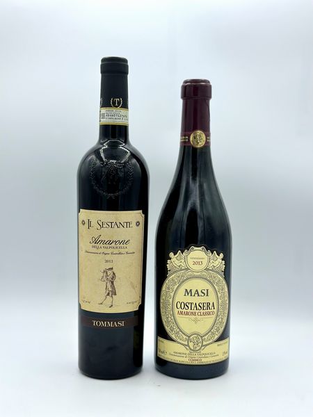 Tommasi Il Sesante, Amarone della Valpolicella- Masi Costasera, Amarone della Valpolicella  - Asta Vini e Distillati. D'Annata, Pregiati e da Collezione - Associazione Nazionale - Case d'Asta italiane