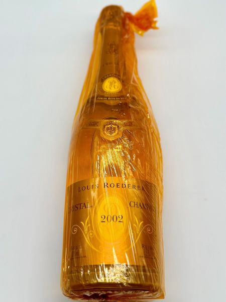 Louis Roederer, Cristal Brut Vintage 2002  - Asta Vini e Distillati. D'Annata, Pregiati e da Collezione - Associazione Nazionale - Case d'Asta italiane