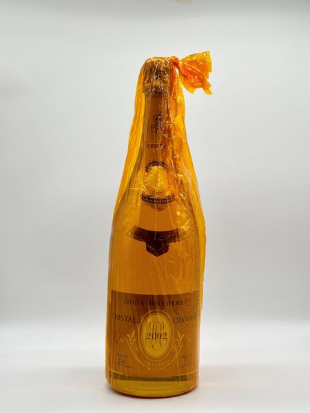 Louis Roederer, Cristal Brut Vintage 2002  - Asta Vini e Distillati. D'Annata, Pregiati e da Collezione - Associazione Nazionale - Case d'Asta italiane