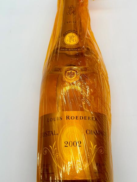 Louis Roederer, Cristal Brut Vintage 2002  - Asta Vini e Distillati. D'Annata, Pregiati e da Collezione - Associazione Nazionale - Case d'Asta italiane