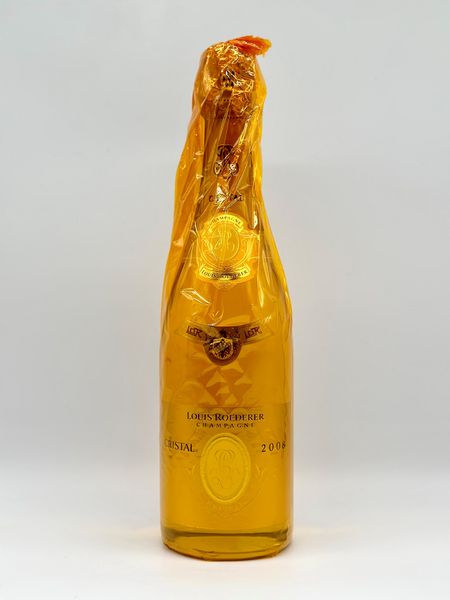 Louis Roederer, Cristal Brut Vintage 2008  - Asta Vini e Distillati. D'Annata, Pregiati e da Collezione - Associazione Nazionale - Case d'Asta italiane