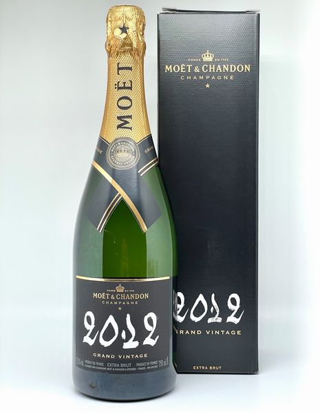 Moët & Chandon, Grand Vintage 2012  - Asta Vini e Distillati. D'Annata, Pregiati e da Collezione - Associazione Nazionale - Case d'Asta italiane