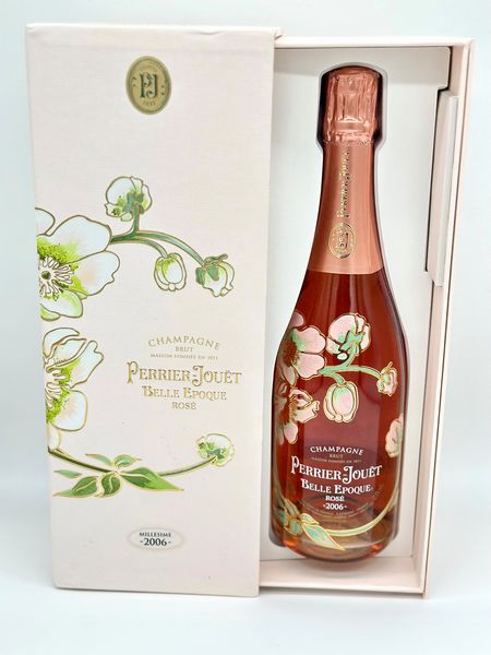 Perrier-Jouët, Belle Èpoque Fleur de Champagne Brut Rosé 2006  - Asta Vini e Distillati. D'Annata, Pregiati e da Collezione - Associazione Nazionale - Case d'Asta italiane