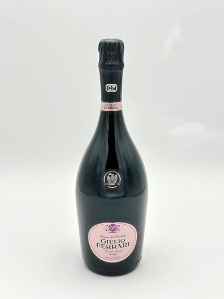 Fratelli Lunelli Ferrari, Giulio Ferrari Riserva del Fondatore Rosè Trentodoc 2007  - Asta Vini e Distillati. D'Annata, Pregiati e da Collezione - Associazione Nazionale - Case d'Asta italiane