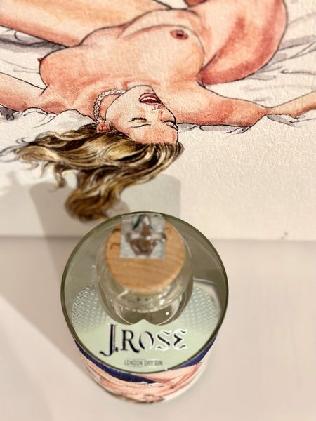 J.Rose London Dry Gin  - Asta Vini e Distillati. D'Annata, Pregiati e da Collezione - Associazione Nazionale - Case d'Asta italiane