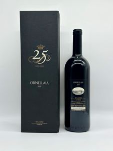 Tenuta dell'Ornellaia Bolgheri Superiore, Ornellaia 25esimo Anniversario  - Asta Vini e Distillati. D'Annata, Pregiati e da Collezione - Associazione Nazionale - Case d'Asta italiane