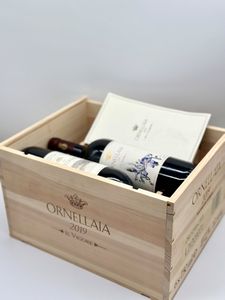 Tenuta dell'Ornellaia Bolgheri Superiore, Ornellaia Vendemmia d'Artista Il Vigore  - Asta Vini e Distillati. D'Annata, Pregiati e da Collezione - Associazione Nazionale - Case d'Asta italiane