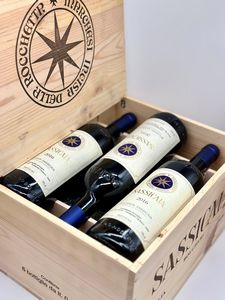 Tenuta San Guido Bolgheri, Sassicaia  - Asta Vini e Distillati. D'Annata, Pregiati e da Collezione - Associazione Nazionale - Case d'Asta italiane