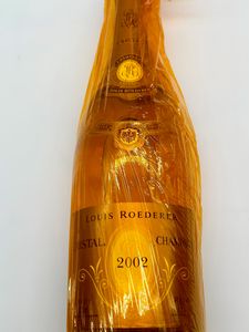 Louis Roederer, Cristal Brut Vintage 2002  - Asta Vini e Distillati. D'Annata, Pregiati e da Collezione - Associazione Nazionale - Case d'Asta italiane