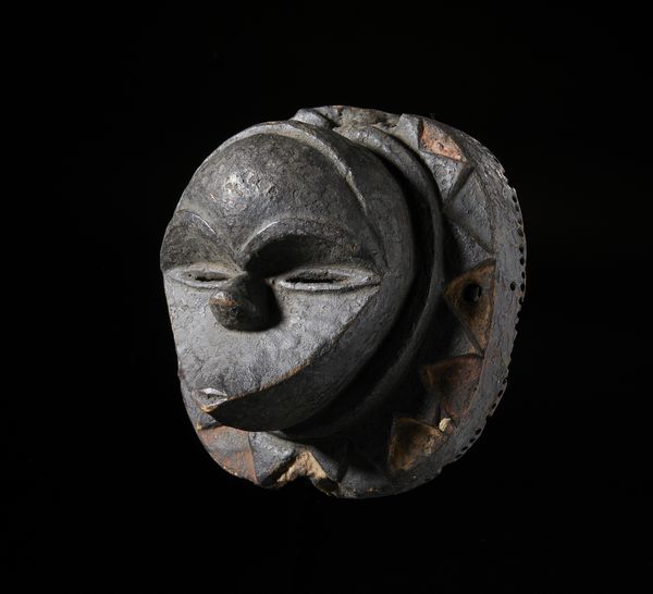 Eket - Nigeria : Maschera antropomorfa. Legno a patina nera e pigmenti.  - Asta Asta 422 | AFRICA, OCEANIA E AMERICHE - ARTIGIANATO AFRICANO: VARI COMMITTENTI E SELEZIONE DALLA COLLEZIONE BARTOLOMUCCI Online - Associazione Nazionale - Case d'Asta italiane