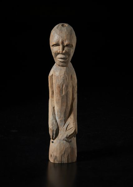 Artigianato africano : Scultura antropomorfa. Legno duro a patina naturale.  - Asta Asta 422 | AFRICA, OCEANIA E AMERICHE - ARTIGIANATO AFRICANO: VARI COMMITTENTI E SELEZIONE DALLA COLLEZIONE BARTOLOMUCCI Online - Associazione Nazionale - Case d'Asta italiane