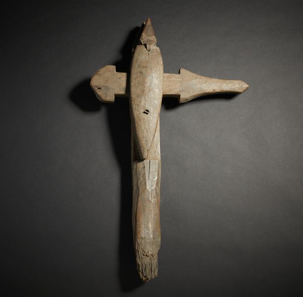 Dogon - Mali : Palo con serratura . Legno duro a patina naturale e ferro.  - Asta Asta 422 | AFRICA, OCEANIA E AMERICHE - ARTIGIANATO AFRICANO: VARI COMMITTENTI E SELEZIONE DALLA COLLEZIONE BARTOLOMUCCI Online - Associazione Nazionale - Case d'Asta italiane