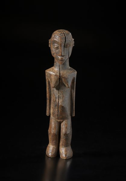 Lobi - Burkina Faso/Costa d'Avorio : Statua antropomorfa bateba. Legno duro a patina naturale-marrone.  - Asta Asta 422 | AFRICA, OCEANIA E AMERICHE - ARTIGIANATO AFRICANO: VARI COMMITTENTI E SELEZIONE DALLA COLLEZIONE BARTOLOMUCCI Online - Associazione Nazionale - Case d'Asta italiane